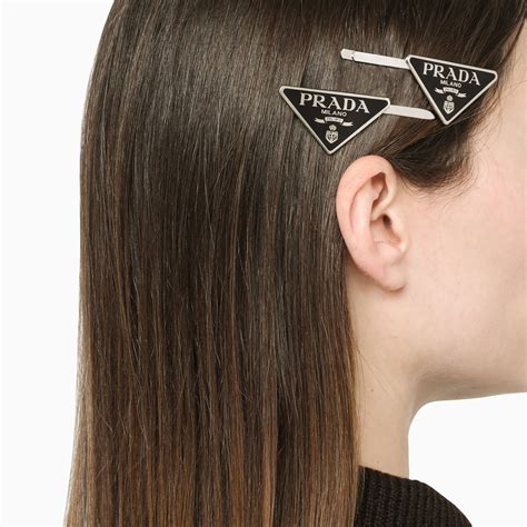 prada hair accessory.